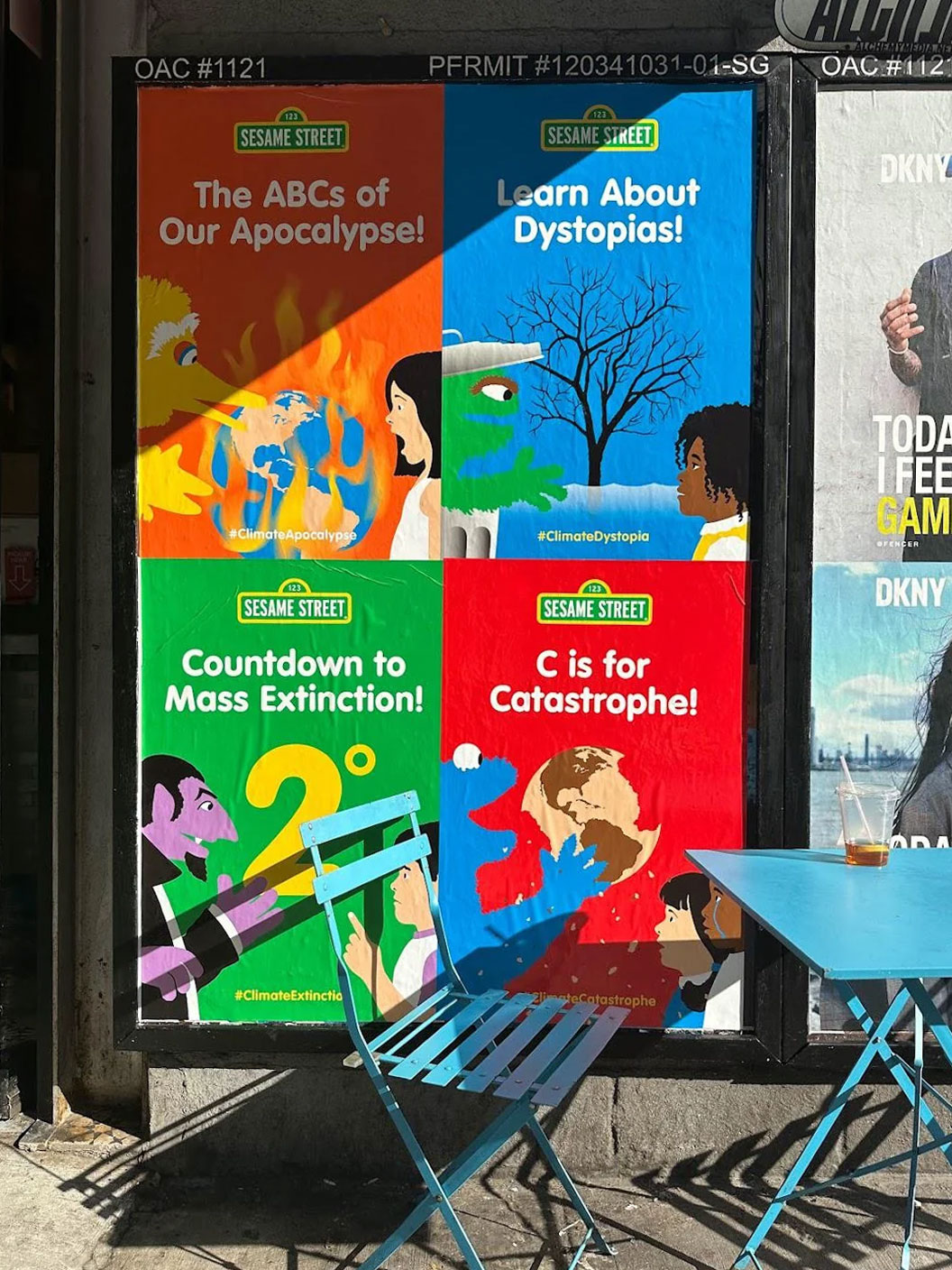 Abcs Of Climate Catastrophe Wheatpaste Campaign