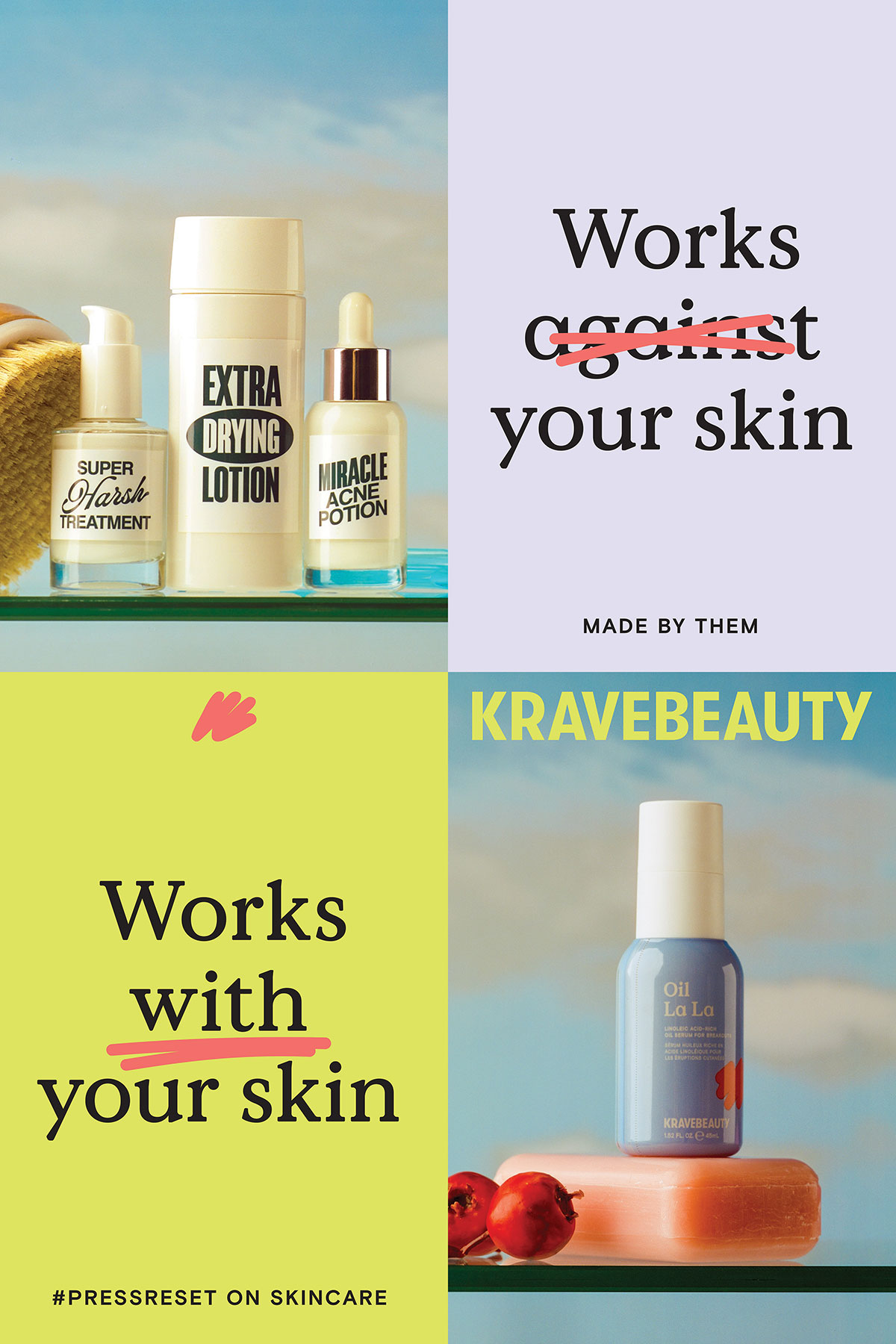 Krave Beauty Wheatpaste Campaign 6